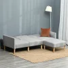 Multi-functional corner couch with guest bed option