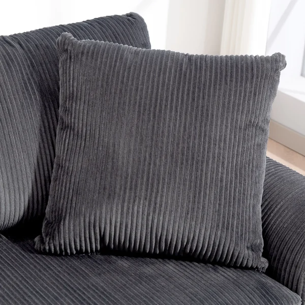Cozy 3-seater sofa perfect for home office or bedroom