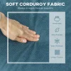 Comfortable 3-seater sofa with high-density foam and wooden legs